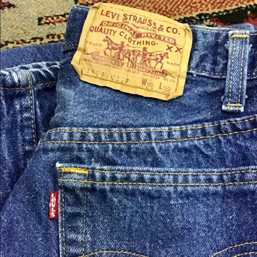 Vintage Levi’s denim basically brand new!